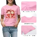T-Shirts for Women-Printed Tees (High Definition & Front Printing) 