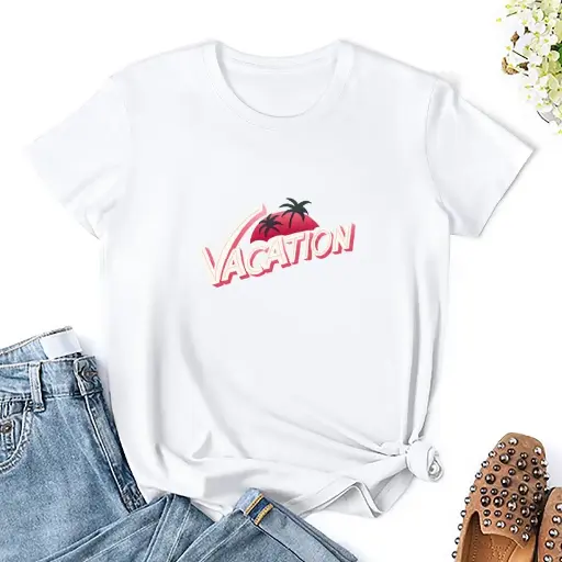 T-Shirts for Women-Printed Tees (High Definition & Front Printing) 